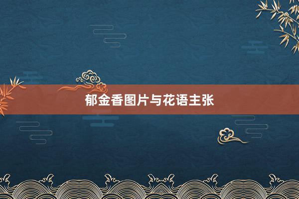 郁金香图片与花语主张